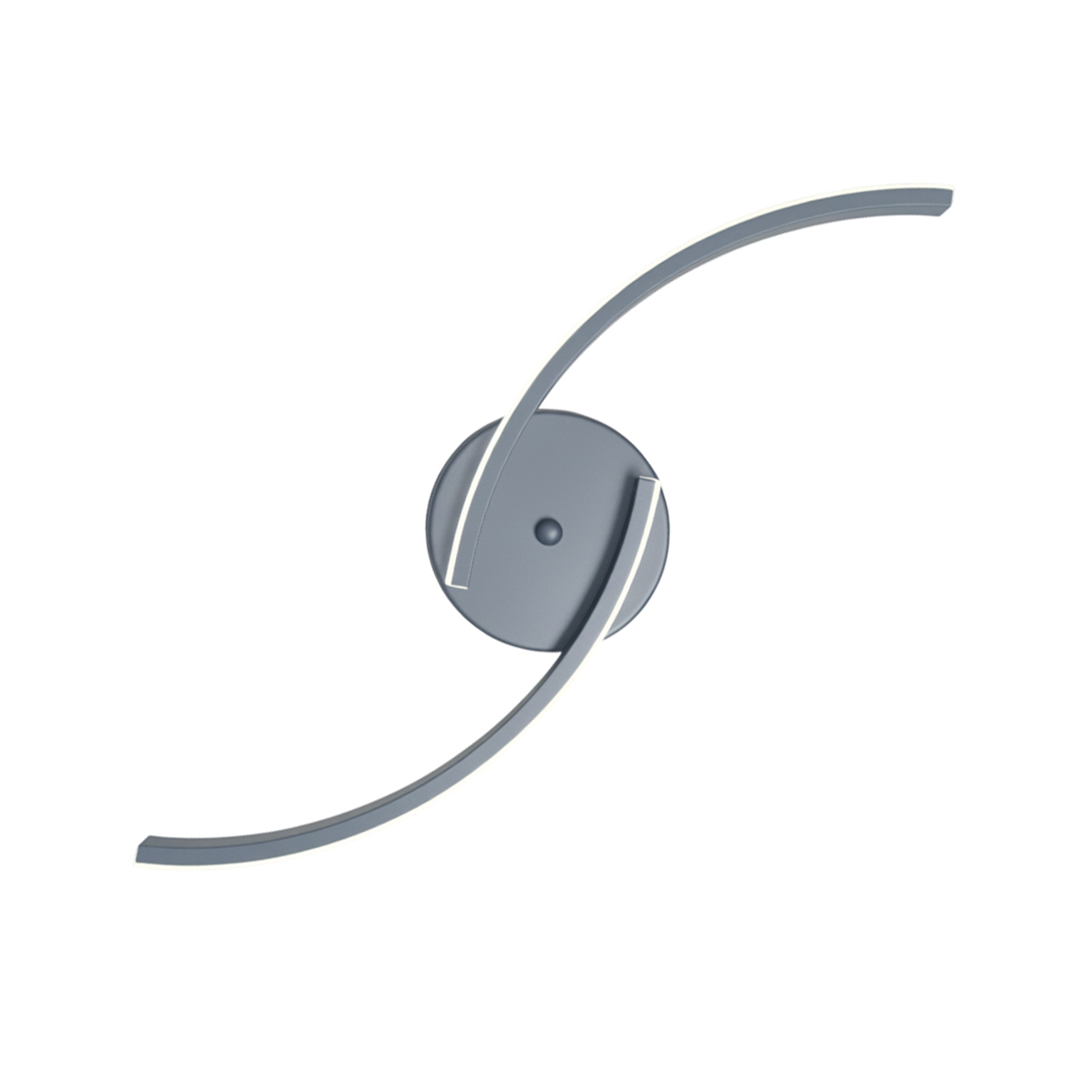 چراغ دیواری اتاق چشمه نور مدل L6350 مهتابی-طوسی