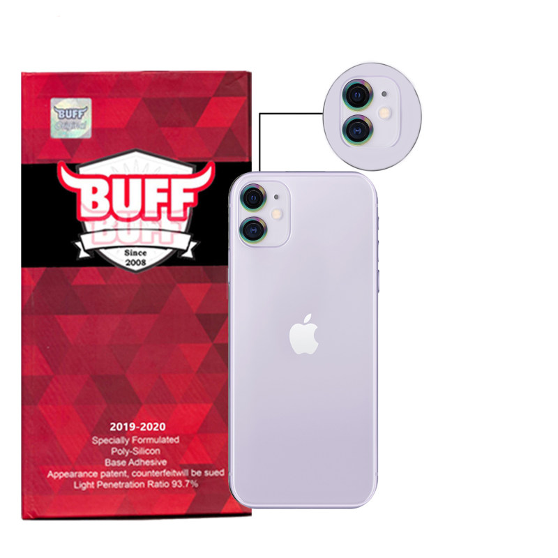 محافظ لنز دوربین گوشی اپل iphone 11 بوف مدل CLRfilm  محافظ لنز دوربین گوشی اپل iphone 11 بوف مدل CLRfilm