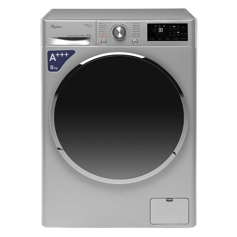 ماشین لباسشویی 8 کیلویی جی پلاس مدل GWM-R88S