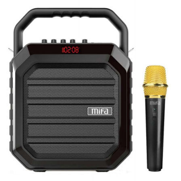 اسپیکر بلوتوثی قابل حمل میفا مدل M100 به همراه میکروفن اسپیکر بلوتوثی قابل حمل میفا مدل M100 به همراه میکروفن