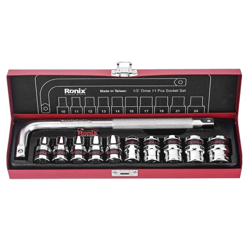 مجموعه 11 عددی آچار و سری بکس رونیکس مدل RX-2610-چند رنگ  مجموعه 11 عددی آچار و سری بکس رونیکس مدل RX-2610-چند رنگ