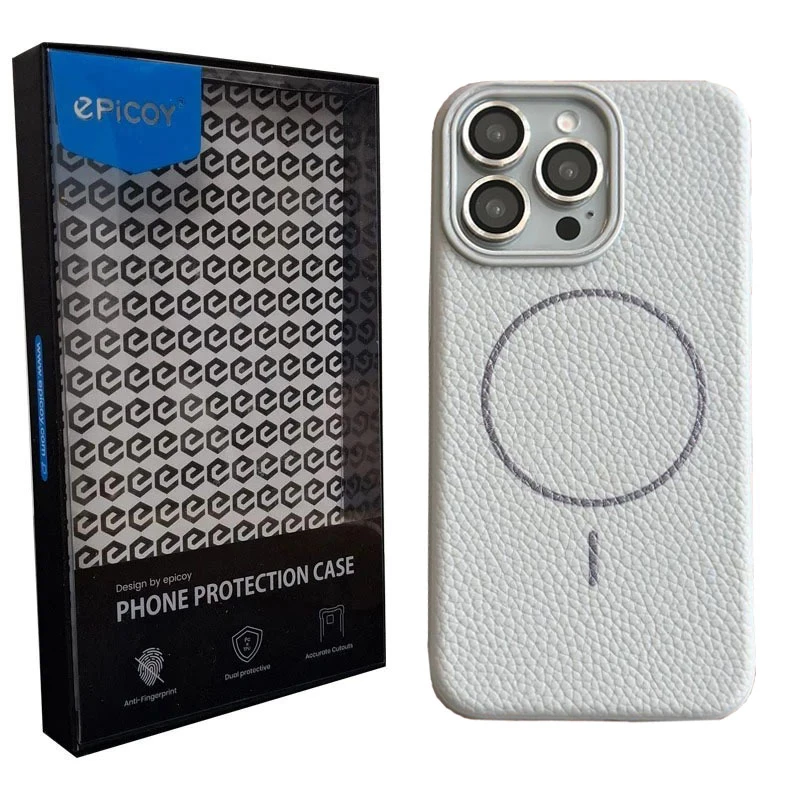 کاور گوشی اپل iPhone 16 Pro اپیکوی مدل Leather Magnetic -قهوه ای کاور گوشی اپل iPhone 16 Pro اپیکوی مدل Leather Magnetic -قهوه ای