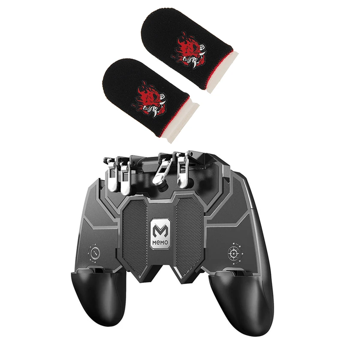 دسته بازی PubG مدل AK66 به همراه آستین انگشتی گیمینگ دسته بازی PubG مدل AK66 به همراه آستین انگشتی گیمینگ