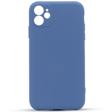 قاب گوشی اپل iPhone 11 سیلیکونی محافظ لنز دار-بادمجانی روشن قاب گوشی اپل iPhone 11 سیلیکونی محافظ لنز دار-بادمجانی روشن