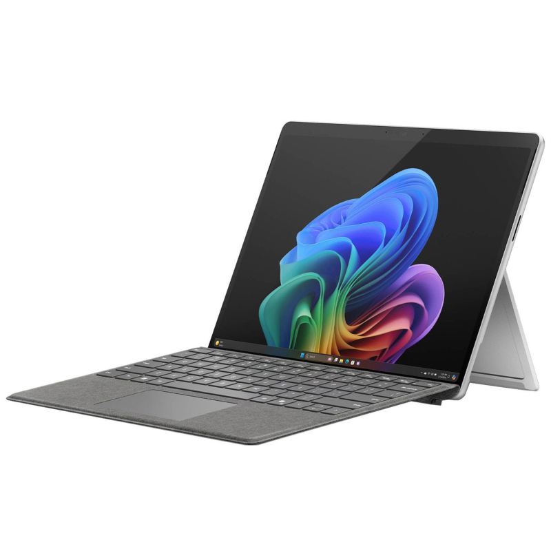 تبلت 13 اینچی مایکروسافت مدل Surface Pro 11-Snapdragon X Plus LCD ظرفیت 512 گیگابایت و رم 16 گیگابایت به همراه کیبورد Surface Pro Copilot تبلت 13 اینچی مایکروسافت مدل Surface Pro 11-Snapdragon X Plus LCD ظرفیت 512 گیگابایت و رم 16 گیگابایت به همراه کیبورد Surface Pro Copilot