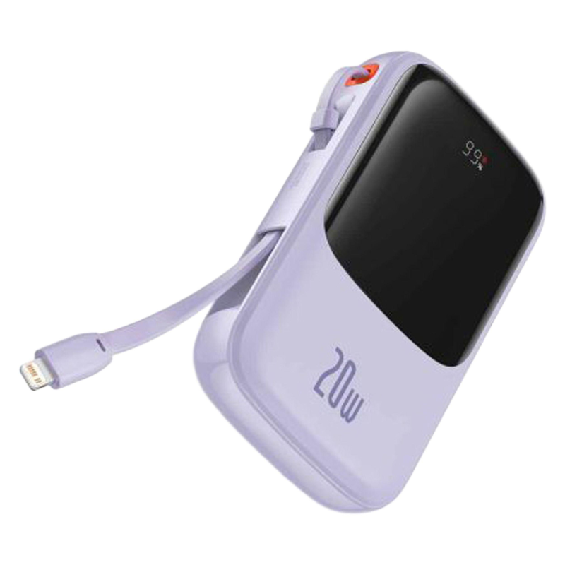 پاوربانک باسئوس مدل Qpow Pro ظرفیت 10000 میلی آمپر ساعت پاوربانک باسئوس مدل Qpow Pro ظرفیت 10000 میلی آمپر ساعت