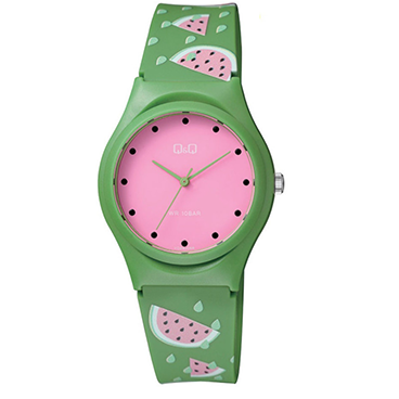 ساعت عقربه ای کیو اند کیو مدل vq86j066y-سبز ساعت عقربه ای کیو اند کیو مدل vq86j066y-سبز