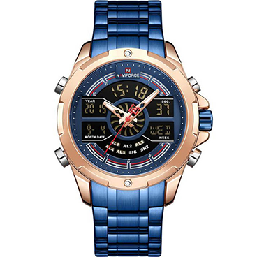 ساعت نیوی فورس مدل NF9170-RGBEE-سرمهای ساعت نیوی فورس مدل NF9170-RGBEE-سرمهای