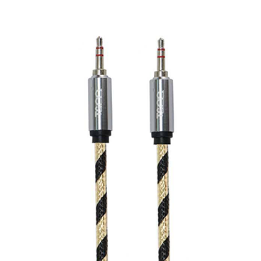 کابل AUX تسکو مدل TC AU18 طول 1 متر-طلایی کابل AUX تسکو مدل TC AU18 طول 1 متر-طلایی