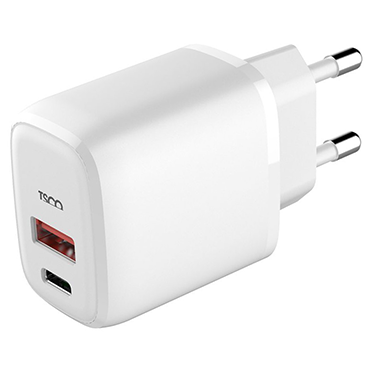شارژر دیواری تسکو مدل TTC 65 توان 20 وات شارژر دیواری تسکو مدل TTC 65 توان 20 وات