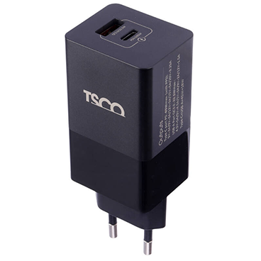 شارژر دیواری تسکو مدل TTC 67 GaN توان 65 وات-مشکی شارژر دیواری تسکو مدل TTC 67 GaN توان 65 وات-مشکی