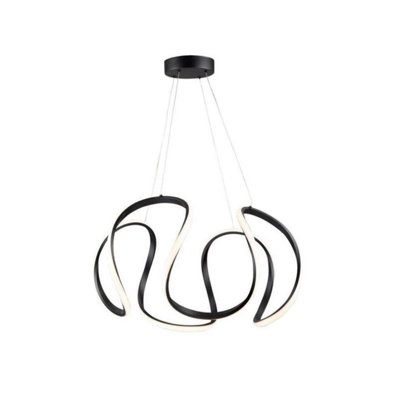 لوستر مدرن سقفی اتاق چشمه نور مدل A6352 ریموت دار-سفید