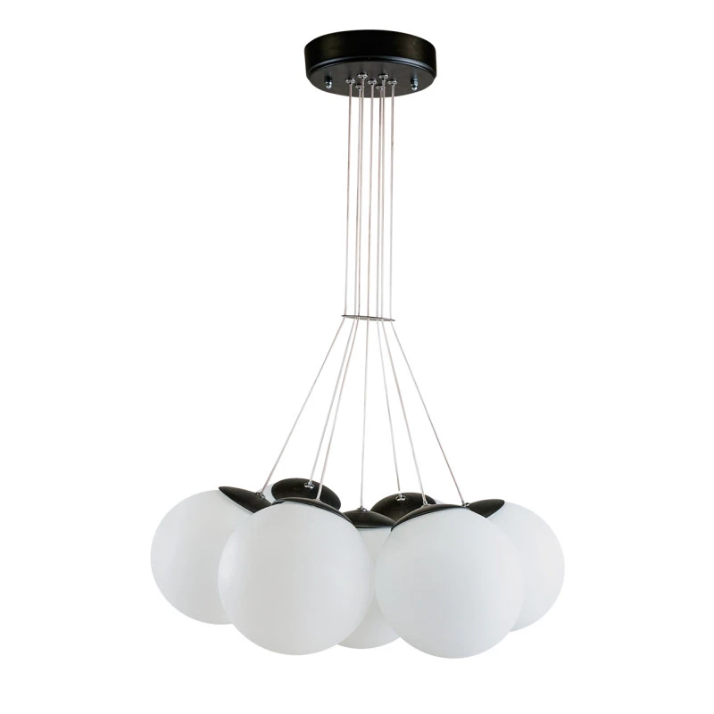 لوستر مدرن سقفی اتاق چشمه نور مدل A1224/7-طوسی