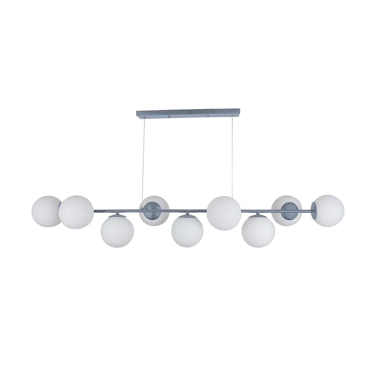 لوستر مدرن سقفی اتاق چشمه نور مدل A1230/9-طوسی