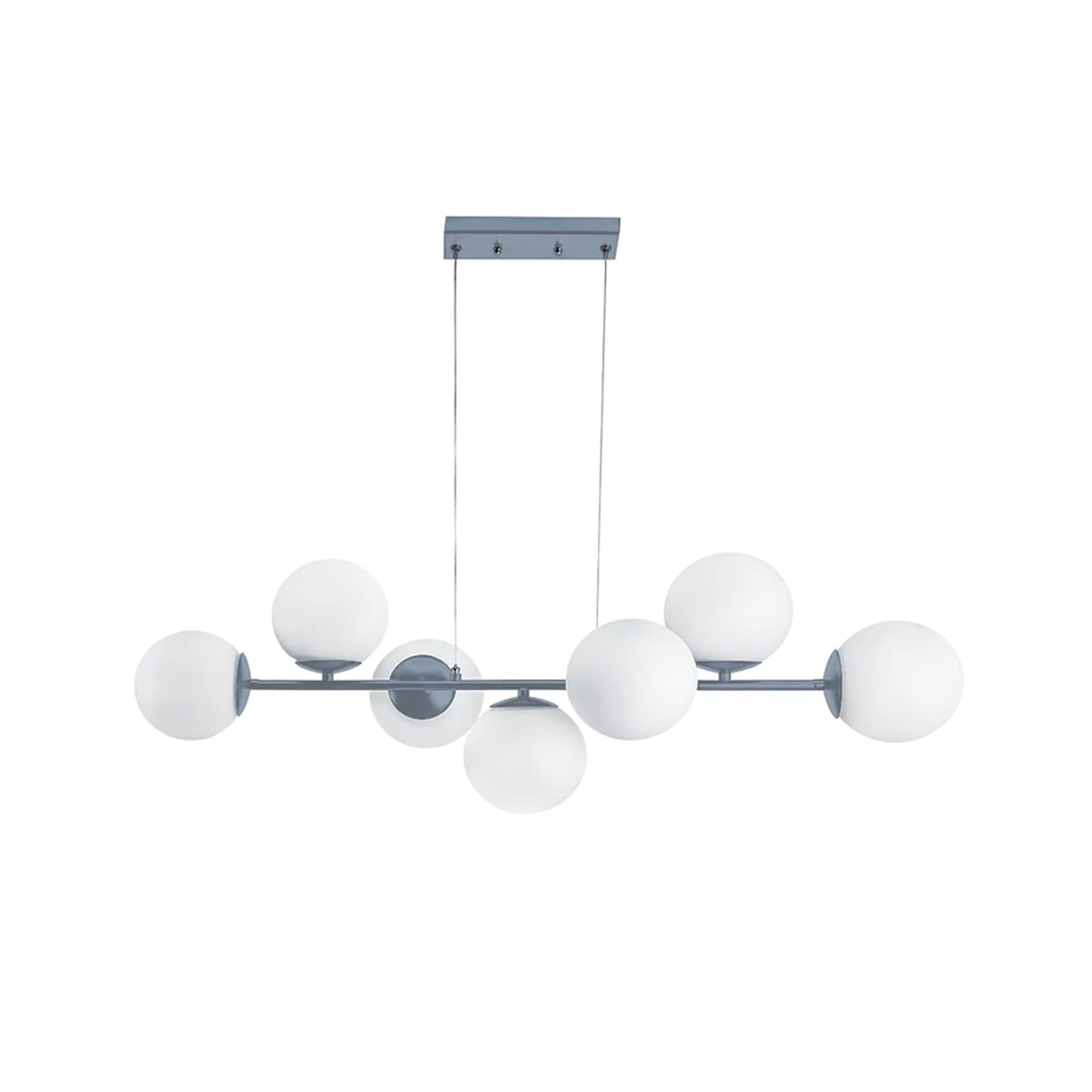 لوستر مدرن سقفی اتاق چشمه نور مدل A1230/7-طوسی لوستر مدرن سقفی اتاق چشمه نور مدل A1230/7-طوسی