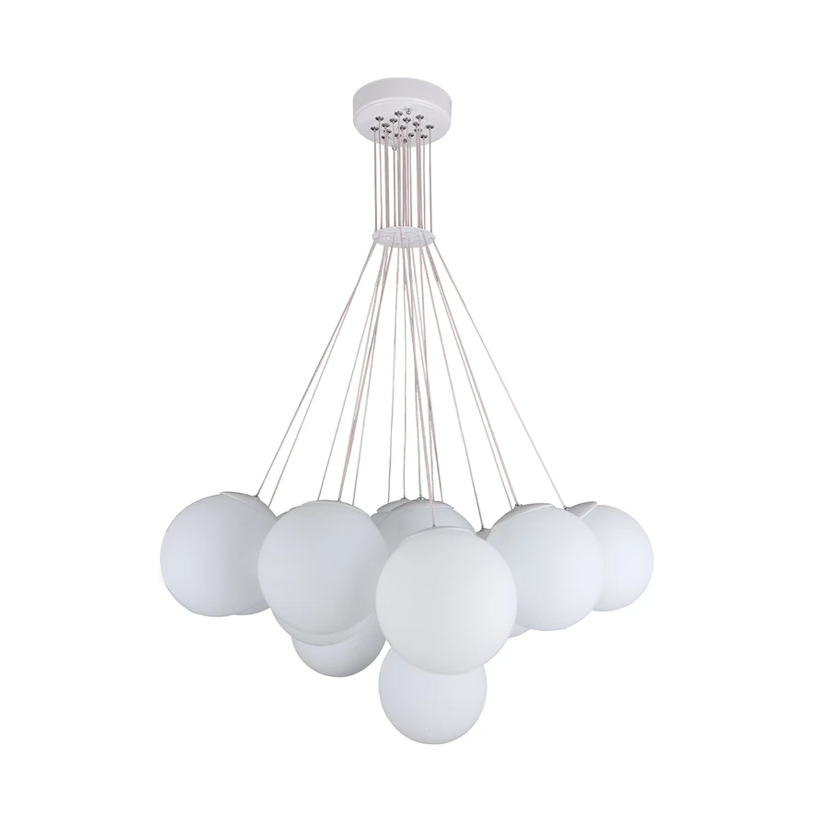 لوستر مدرن سقفی اتاق چشمه نور مدل A1224/17-سفید