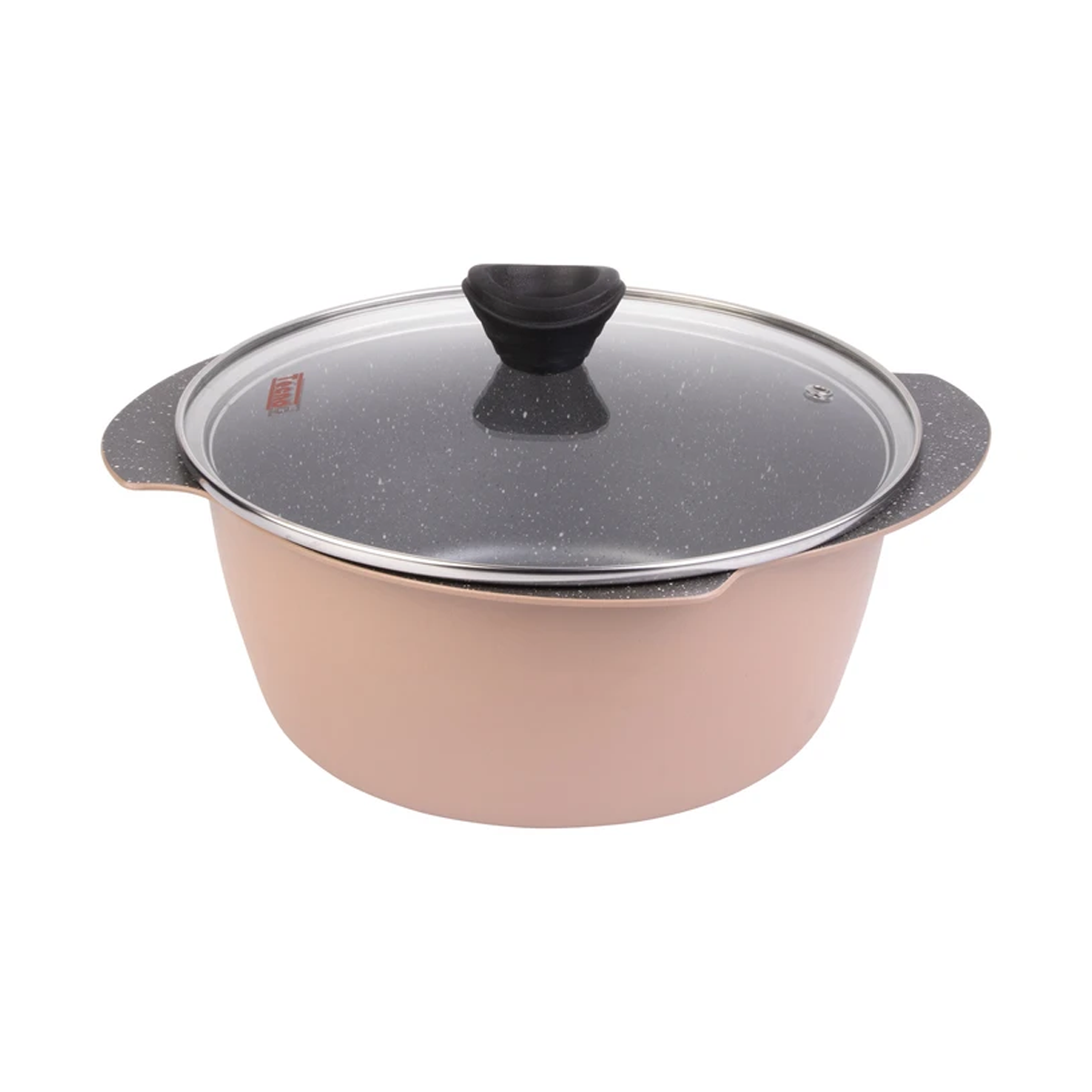 قابلمه تکنو مدل پروانه سایز 24-طوسی قابلمه تکنو مدل پروانه سایز 24-طوسی