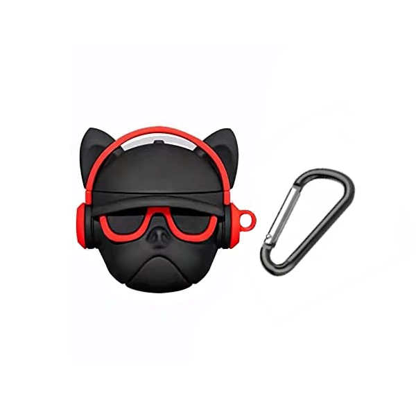 کاور کیس اپل ایرپاد 3 مدل هدفون بولداگ -قرمز کاور کیس اپل ایرپاد 3 مدل هدفون بولداگ -قرمز