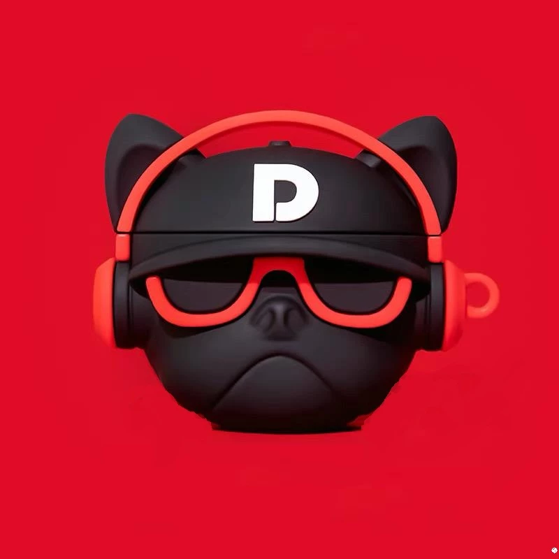 کاور کیس ایرپاد پرو طرح بولداگ -قرمز کاور کیس ایرپاد پرو طرح بولداگ -قرمز