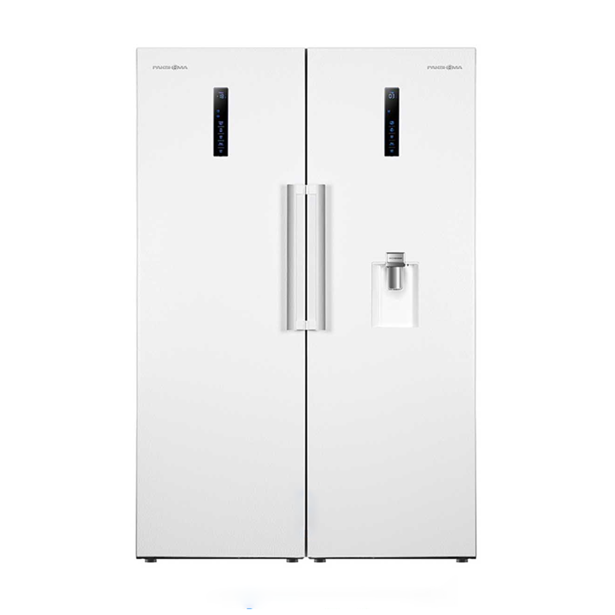 یخچال فریزر دوقلو پاکشوما مدل RTRA-RTFA۹۰۱iW (N1) - کابین ساده و درب ساده