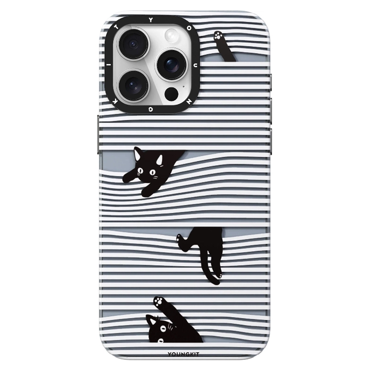 کاور گوشی اپل iPhone 15 Pro Max یانگ کیت مدل Black Kitten Adventure MagSafe کاور گوشی اپل iPhone 15 Pro Max یانگ کیت مدل Black Kitten Adventure MagSafe