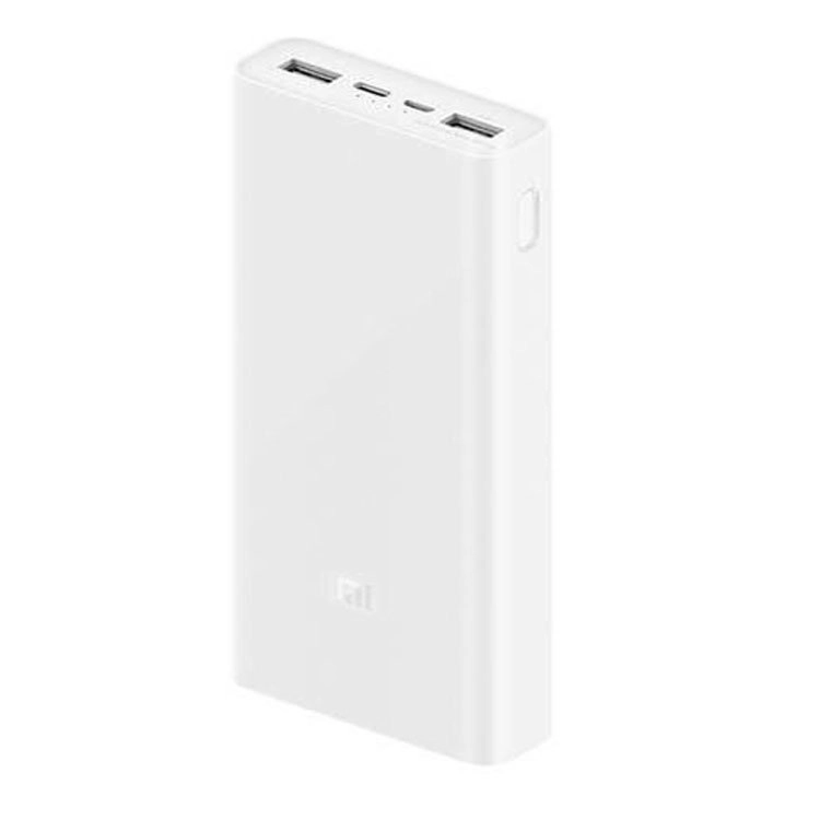 پاوربانک شیائومی مدل PLM18ZM ظرفیت 20000 میلی آمپر ساعت به همراه کابل تبدیل microUSB پاوربانک شیائومی مدل PLM18ZM ظرفیت 20000 میلی آمپر ساعت به همراه کابل تبدیل microUSB