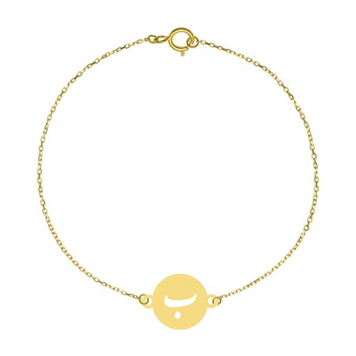 دستبند طلا زنانه شمیم گلد گالری مدل ب GB038-760 دستبند طلا زنانه شمیم گلد گالری مدل ب GB038-760