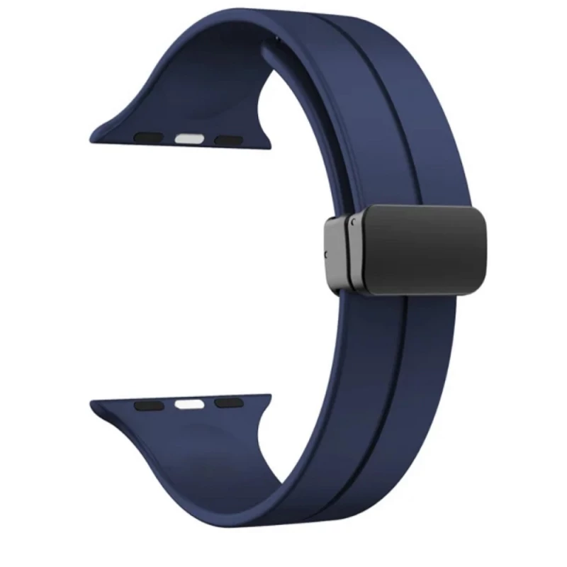 بند اپل واچ 42-44-45-49 میلی متری آی بی سی مدل سگک مغناطیسی-سبز تیره بند اپل واچ 42-44-45-49 میلی متری آی بی سی مدل سگک مغناطیسی-سبز تیره