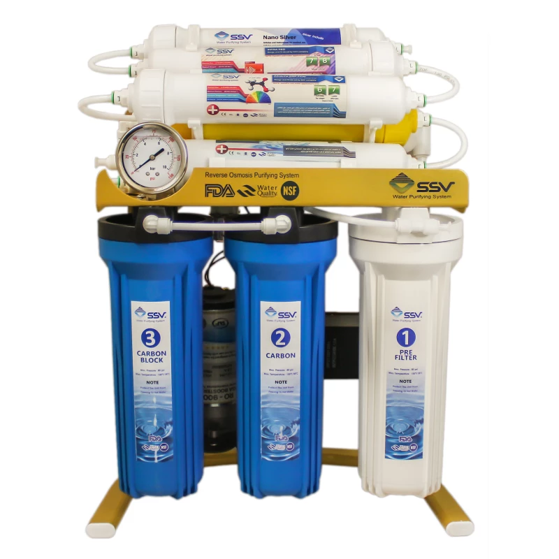 دستگاه تصفیه کننده آب اس اس وی مدل GoldenBlue x1050-سفید دستگاه تصفیه کننده آب اس اس وی مدل GoldenBlue x1050-سفید