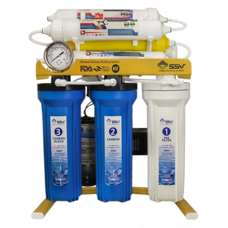 دستگاه تصفیه کننده آب اس اس وی مدل GoldenBlue x800-سفید دستگاه تصفیه کننده آب اس اس وی مدل GoldenBlue x800-سفید