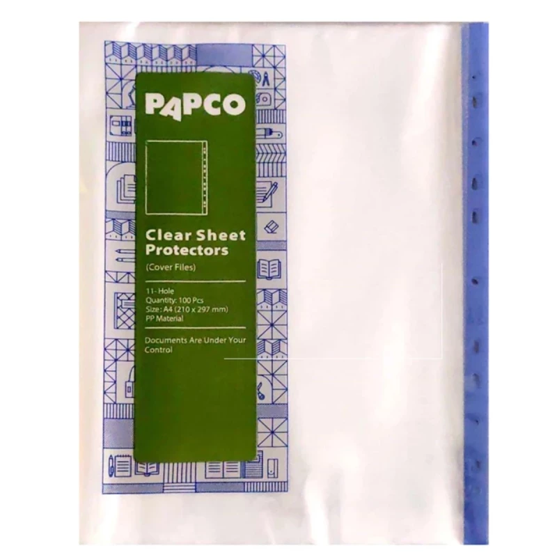 کاور کاغذ A4 پاپکو مدل A4-11 بسته 500 عددی-سفید کاور کاغذ A4 پاپکو مدل A4-11 بسته 500 عددی-سفید