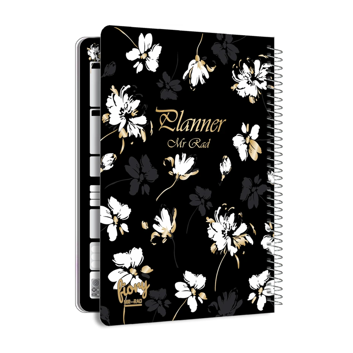 دفتر برنامه ریزی مستر راد طرح گل مدل پلنر جدید کد 1621 دفتر برنامه ریزی مستر راد طرح گل مدل پلنر جدید کد 1621