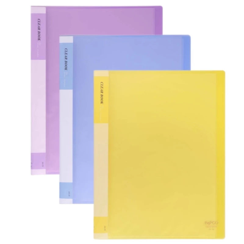کلر بوک پاپکو مدل A4-10 بسته 3 عددی-چند رنگ