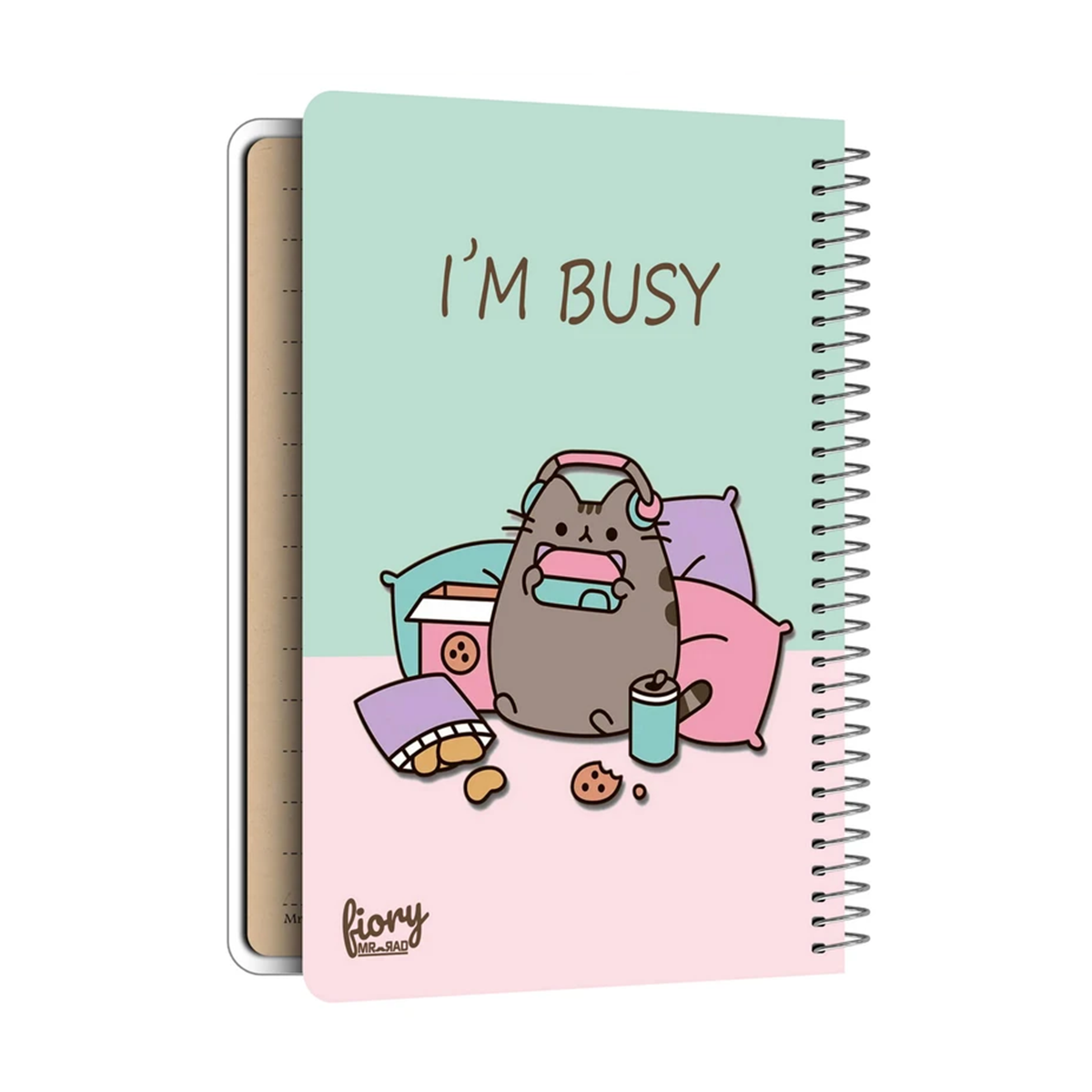 دفترچه یادداشت مستر راد طرح کرافت مدل گربه کیوت فانتزی کد fiory 1928 دفترچه یادداشت مستر راد طرح کرافت مدل گربه کیوت فانتزی کد fiory 1928