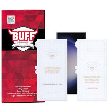 محافظ صفحه نمایش و پشت گوشی سامسونگ Galaxy S23 Ultra بوف مدل Hydrogel محافظ صفحه نمایش و پشت گوشی سامسونگ Galaxy S23 Ultra بوف مدل Hydrogel