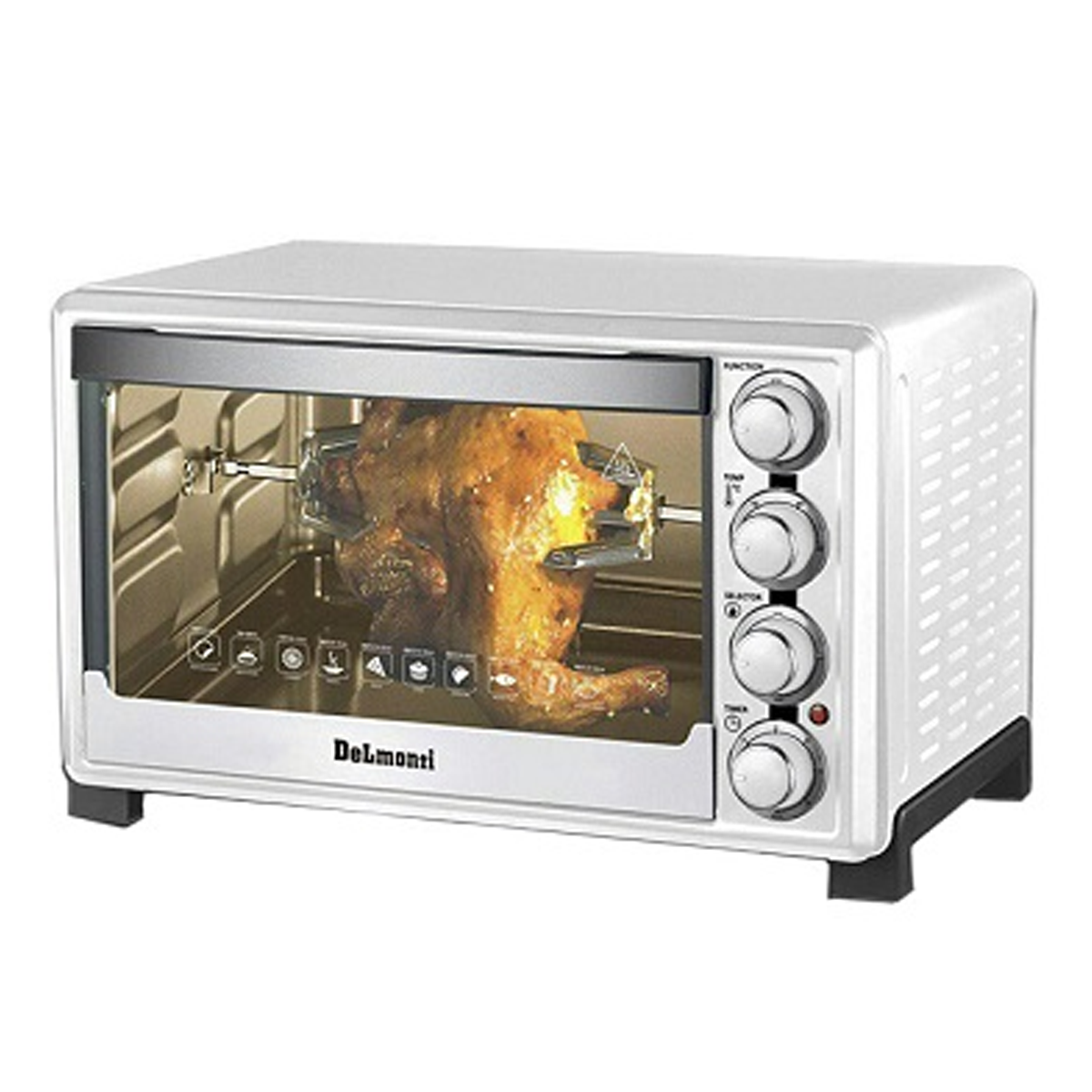 آون توستر دلمونتی مدل DL765-نقرهای آون توستر دلمونتی مدل DL765-نقرهای