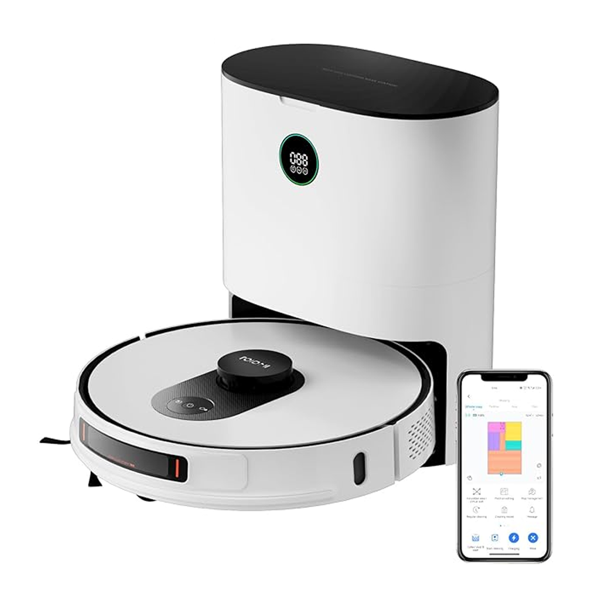 جاروبرقی رباتیک شیائومی مدل Roidmi EVE MAX جاروبرقی رباتیک شیائومی مدل Roidmi EVE MAX
