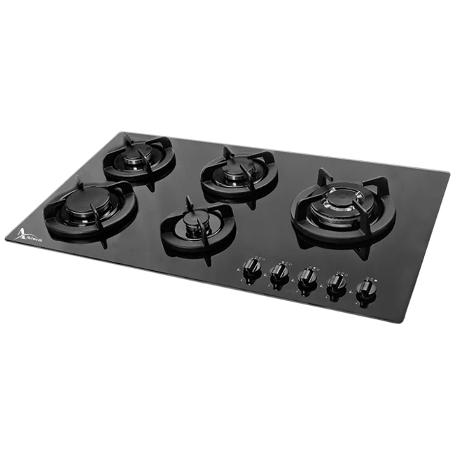 اجاق گاز صفحهای 5 شعله اخوان مدل GI-24-S-مشکی اجاق گاز صفحهای 5 شعله اخوان مدل GI-24-S-مشکی