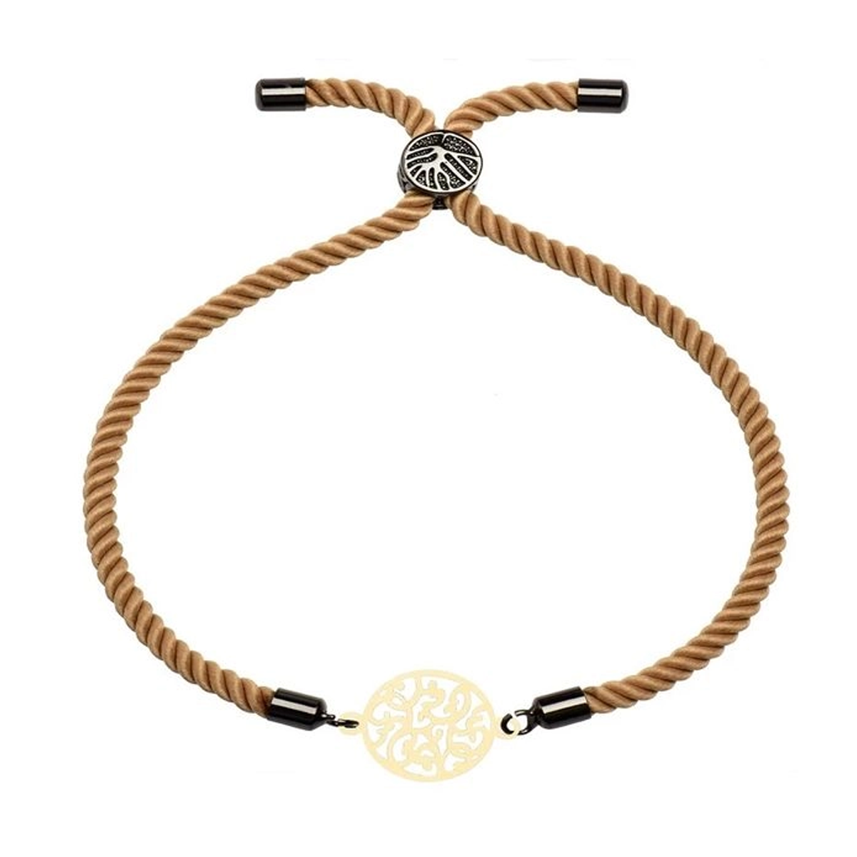 دستبند طلا زنانه شمیم گلد گالری مدل M115-290 دستبند طلا زنانه شمیم گلد گالری مدل M115-290