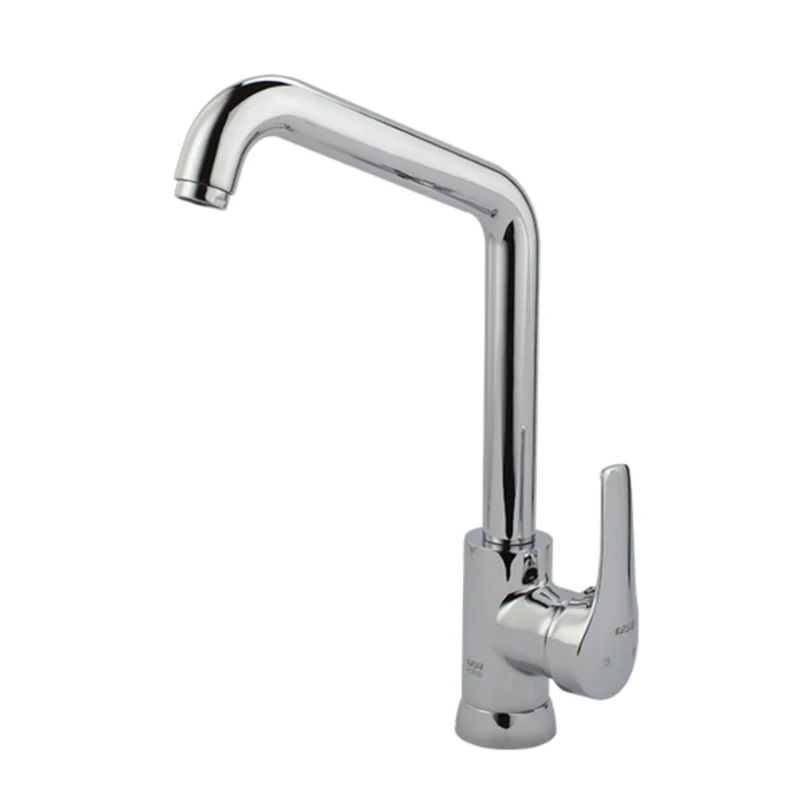 شیر آشپزخانه کسری مدل آبتین کد 02-کروم شیر آشپزخانه کسری مدل آبتین کد 02-کروم