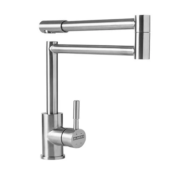 شیر آشپزخانه استیل البرز مدل 211-استیل شیر آشپزخانه استیل البرز مدل 211-استیل