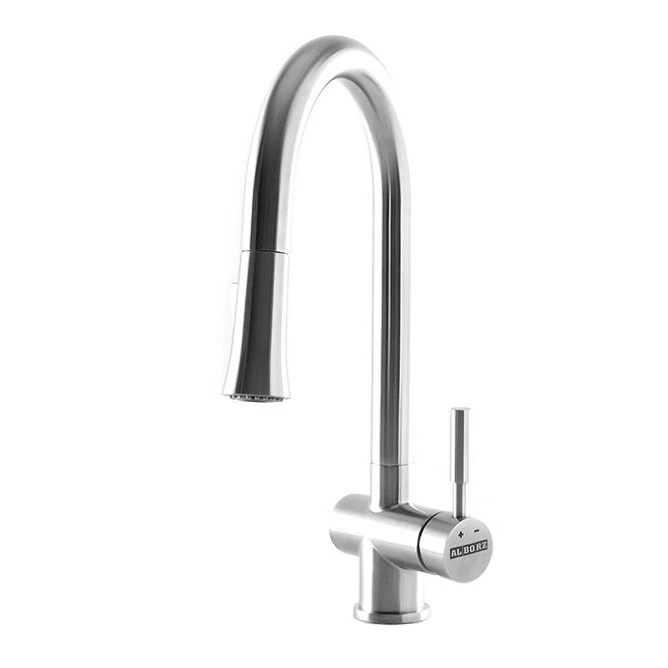 شیر آشپزخانه استیل البرز مدل ST-321-استیل شیر آشپزخانه استیل البرز مدل ST-321-استیل