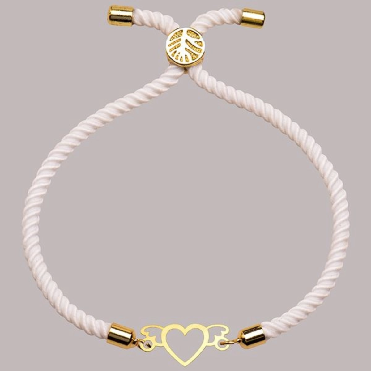 دستبند طلا زنانه شمیم گلد گالری مدل آسانسوری طرح قلب فرشته 606 رنگ سفید-0.26 دستبند طلا زنانه شمیم گلد گالری مدل آسانسوری طرح قلب فرشته 606 رنگ سفید-0.26