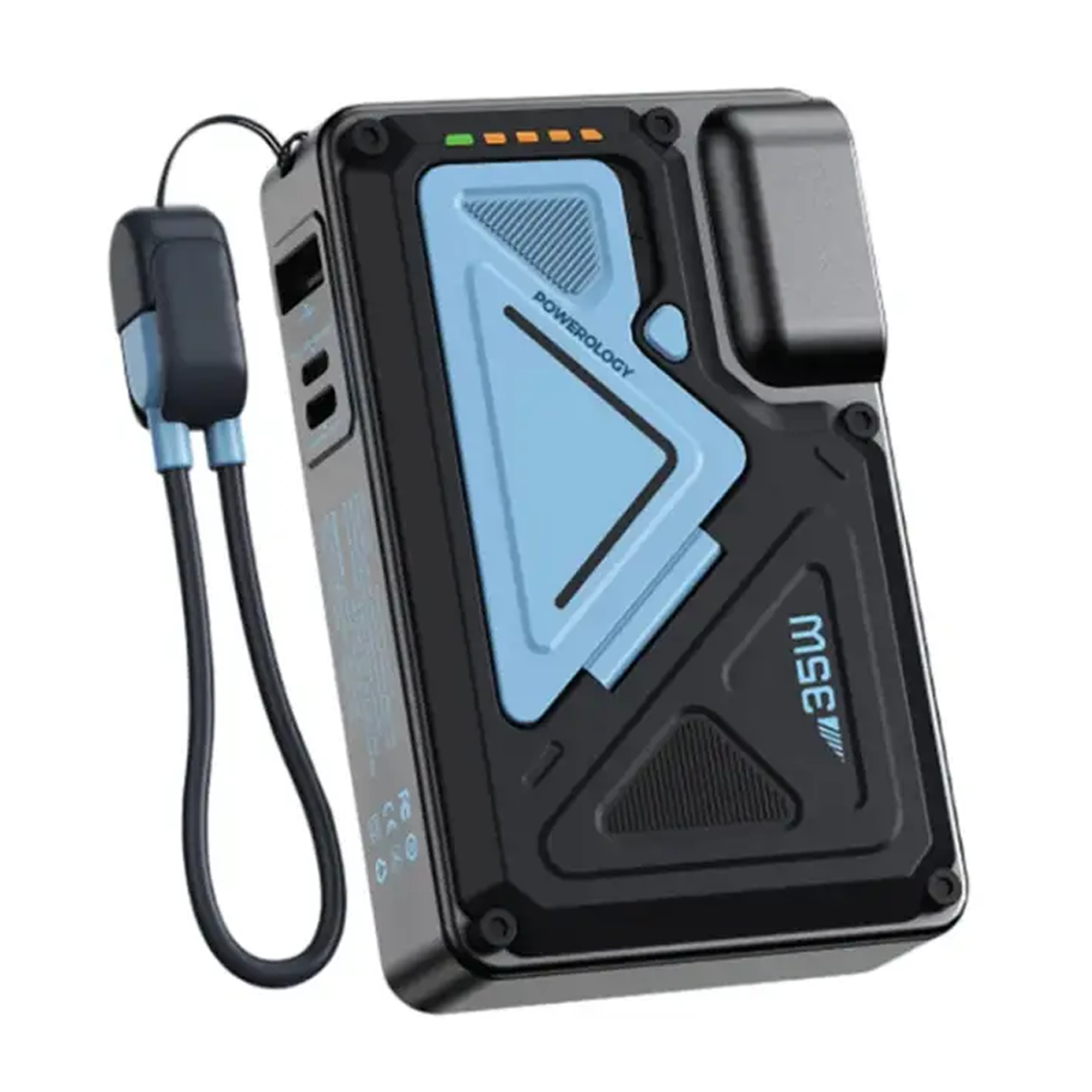 پاوربانک بی سیم پاورولوژی مدل PPBCHA80 ظرفیت 10000 میلی آمپر ساعت پاوربانک بی سیم پاورولوژی مدل PPBCHA80 ظرفیت 10000 میلی آمپر ساعت