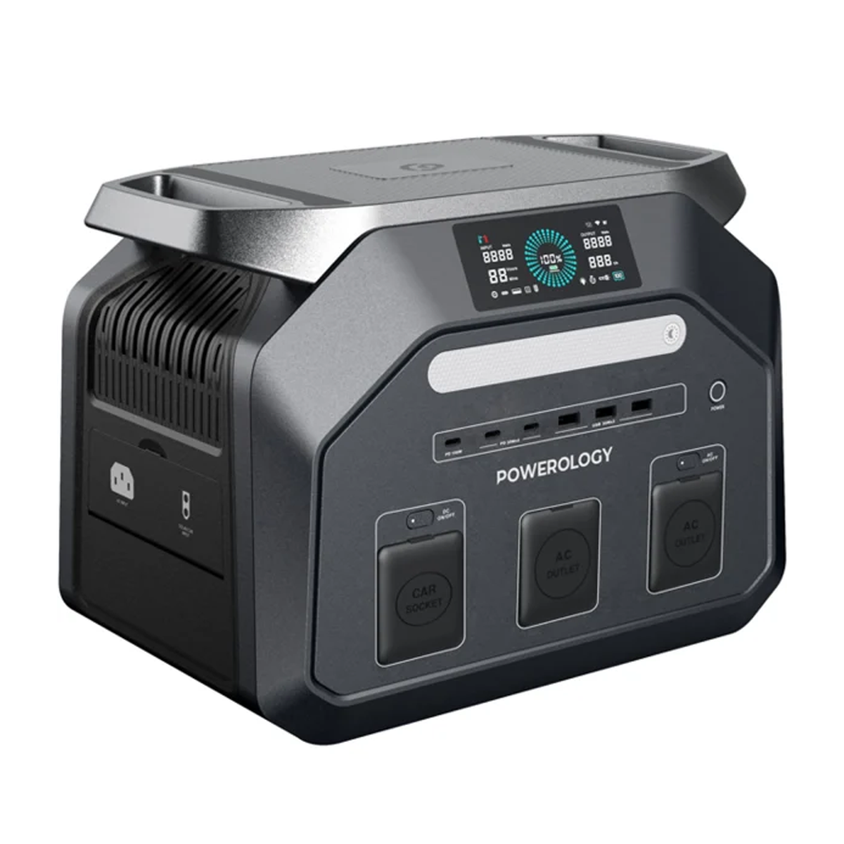 پاور استیشن پاورولوژی مدل Dynamic1800 PWP1800WBK ظرفیت 1800 میلی آمپر ساعت-مشکی