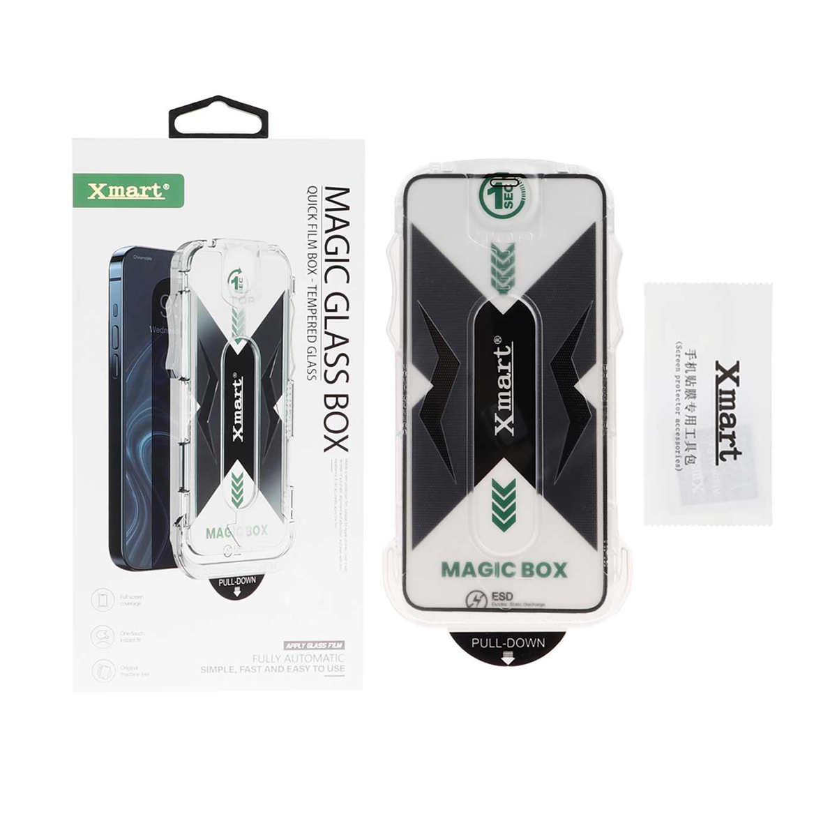 گلس گوشی اپل iPhone XR ایکس مارت مدل Magic Box گلس گوشی اپل iPhone XR ایکس مارت مدل Magic Box