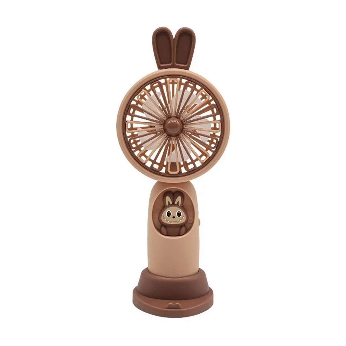 پنکه شارژی رومیزی مدل لبوبو Labubu پنکه شارژی رومیزی مدل لبوبو Labubu