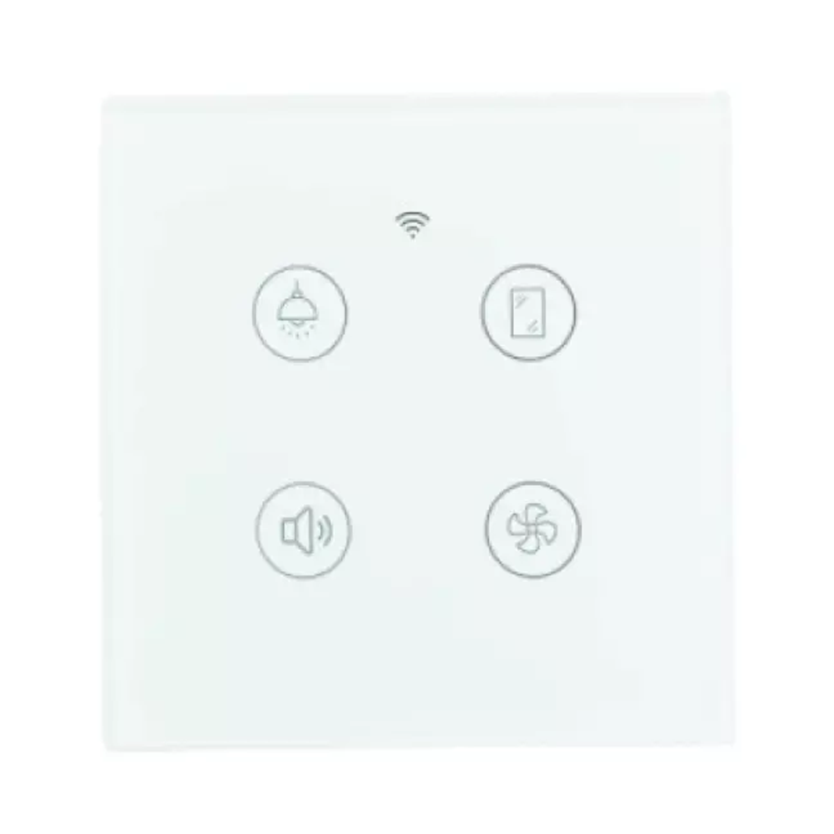 کلید چهار پل هوشمند تویا-سفید کلید چهار پل هوشمند تویا-سفید