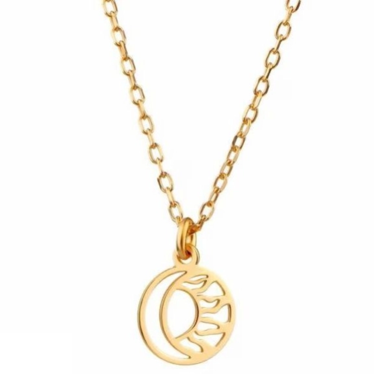 گردنبند طلا 18 عیار زنانه شمیم گلد گالری مدل آفتاب-1.41 گردنبند طلا 18 عیار زنانه شمیم گلد گالری مدل آفتاب-1.41