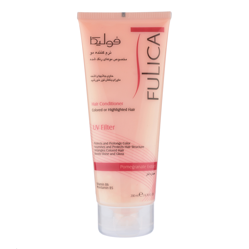 نرم کننده مو فولیکا مدل Colored or Highlighted Hair 200ml حجم 200 میلی لیتر- نرم کننده مو فولیکا مدل Colored or Highlighted Hair 200ml حجم 200 میلی لیتر-